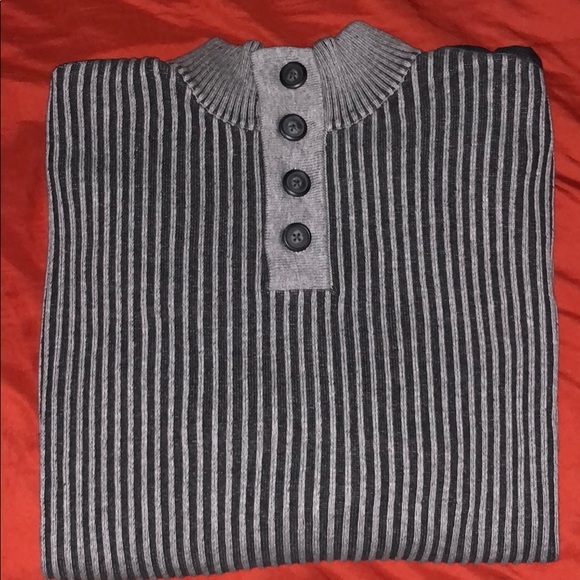 MENS INC TWO TONED SWEATER - Picture 5 of 5